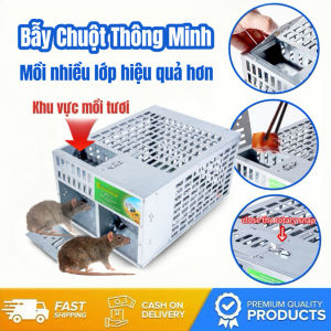 ✅【bán sỉ】 2 CỬA Bẫy chuột thông minhBẫy Chuột  Bắt Chuột - Dễ sử dụng - Hiệu quả Cao - Nhạy cảm - có thể tái sử dụng
