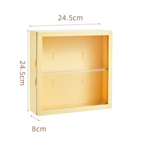 【Soft Lip Shop】Wall Mounted Showcase Clear Acrylic Blind Box Figures Display Case Figures Display Stand Dust Proof Doll Toy Storage Box