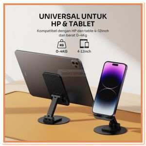 Stand Holder Universal Robot RT-US09 Smartphone Tablet Adjustable