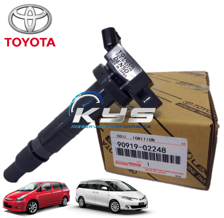 IGNITION PLUG COIL & SOCKET TOYOTA CAMRY ACV40,ESTIMA ACR50,WISH ANE10,RAV4,VELLFIRE ANH20