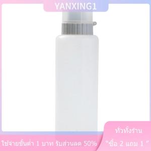 [COD] CHENJ ขวดใส่เครื่องปรุงแบบบีบ5รู1ชิ้น350 175มล. ขวดซอสมะเขือเทศมัสตาร์ดแบบบีบอุปกรณ์ครัว