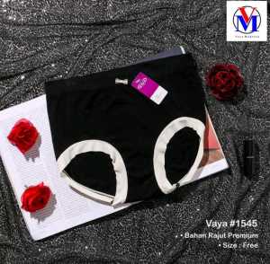LUSINAN!! Vaya Celana Dalam Wanita Rajut Premium - CD Dalaman Cewek Super Lembut / BIG SIZE Art 1545