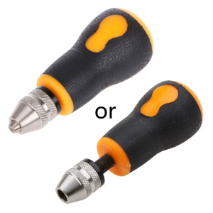 0.5-3.2mm Mini Manual Hand Drill Chuck Woodworking Tool Craft