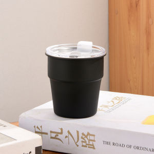 ถ้วยน้ำดื่มกันตกสำหรับเด็กใช้ในบ้านแก้วเบียร์ตั้งแคมป์กลางแจ้งมี304กระบอกใส่น้ำสแตนเลสสตีลสีสันสดใสแก้วกาแฟใช้ในครัวเรือน