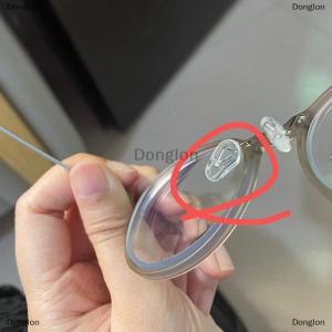 [COD] Donglon 5Pairs Eyeglasses Push In Silicone Air Chamber Nose Pad Super Soft Silicone Nose Pads For Optical Eyewear