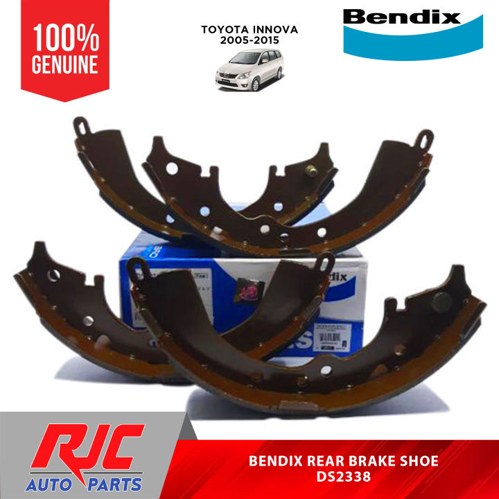 Bendix DS-2338 Bs5235 Brake Shoe Toyota Innova 2005-2015 1Set | Lazada PH