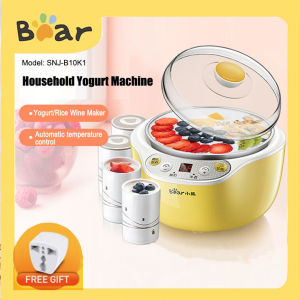 เครื่องทำโยเกิร์ตระบบอัตโนมัติสำหรับใช้ในบ้าน SNJ-B10K1เครื่องทำโยเกิร์ตสแตนเลสอัจฉริยะ