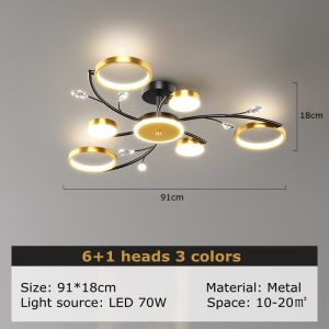 Lightinthebox Led Ceiling Lamp Bedroom Center Light Ceiling Modern Chandelier Ceiling Light for Dinning room