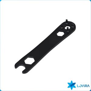 Four Jaw Angle Grinder Wrench Four Claw Wrench For 100 Type Angle Grinding Wheel Machine 1Pcs