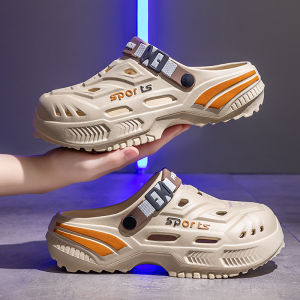 Free Shipping New MenS Summer Outdoor Clogs With Thick Soles Non-Slip Breathable Driving Sandals Durable And Stylish Beach Shoes