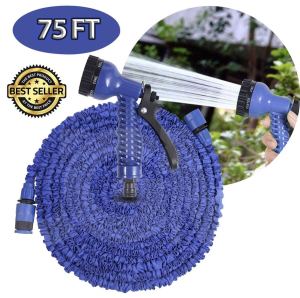 Garden magic hose Multi-Functional Telescopic Water Hose 25F/50F/75F/100F Multi-Specification High-Pressure Cleaning Gun Household Gardening Tools With Spray Gun