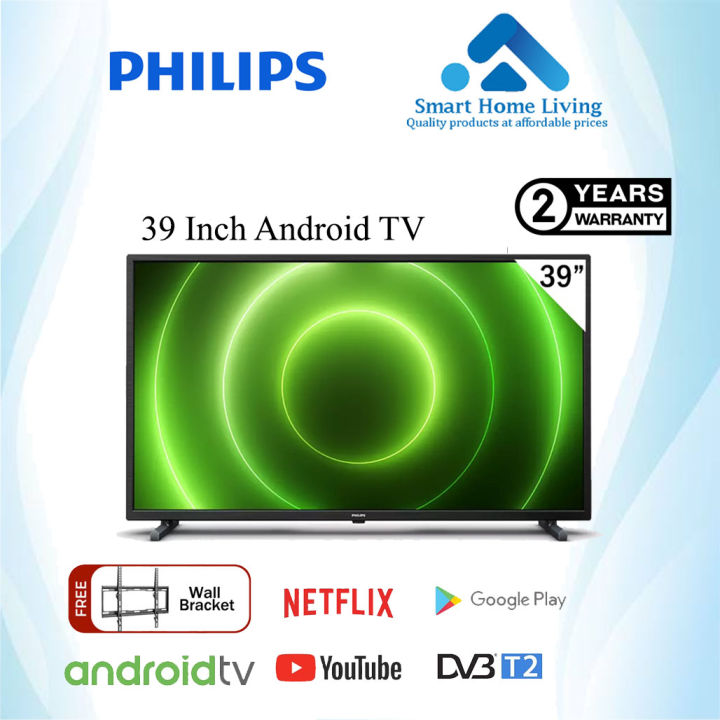 Philips 39 Inch Full HD Ultra Slim LED TV Android TV 39PHT6916 Lazada