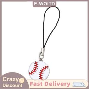 【CHANGXIANG3】 Sáng Tạo Bóng Mặt Dây Chuyền Bóng Rổ Bóng Đá Keychain bóng chuyền bóng chày điện thoại chuỗi thời trang mới thể thao Keyring xe mặt dây chuyền treo đồ trang sức