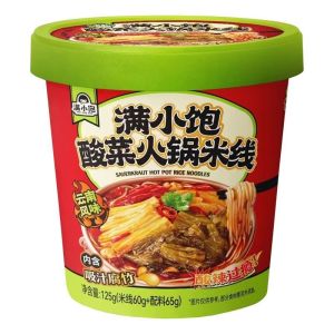 现货MY 满小饱-肥汁米线杯装/肥汁拉面杯装/酸菜火锅米线杯装 方便速食 经典美味 MAN XIAO BAO-Juicy Rice Noodle Cup/Juicy Ramen Cup/Sauerkraut Hot Pot Rice Noodle Cup