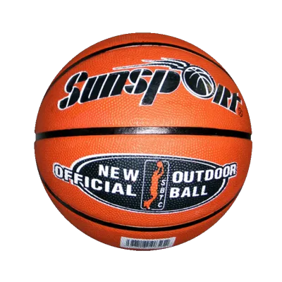 Sunsport Basketball Quality Rubber Outdoor Size 7