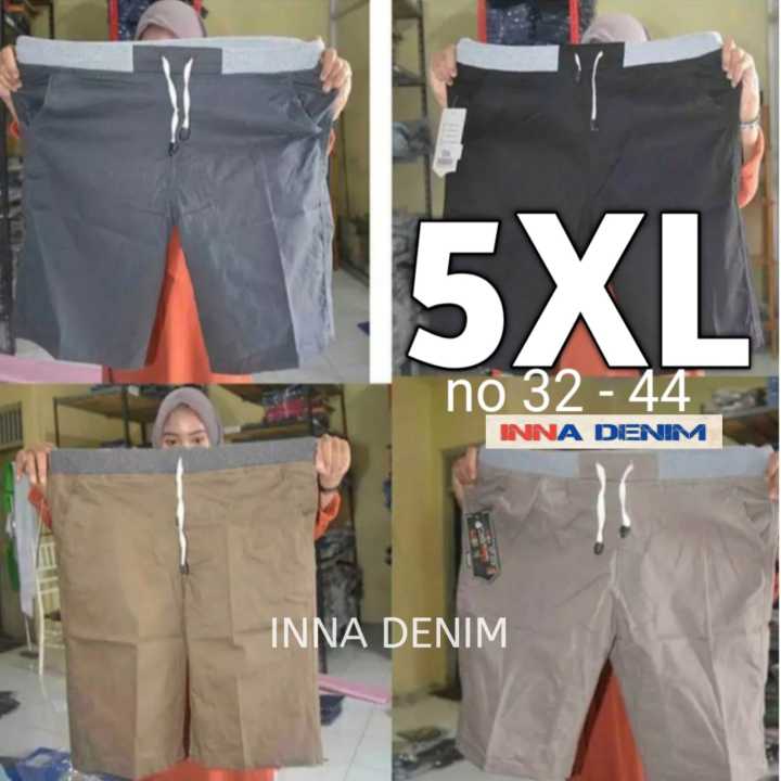 Bisa%20COD%20%20Celana%20Pendek%20Pria%20Dewasa%20Jumbo%20-%20Celana%20Chino%20Rip%20Pinggang%20Karet%20Kolor%20Elastis%20-%20Image%202