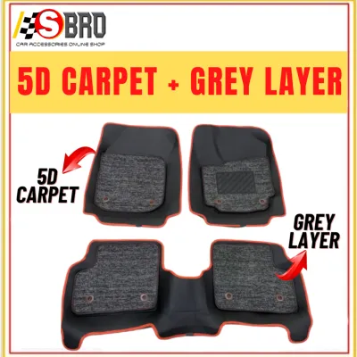 Honda CRV 2018-PRESENT 5D Carpet / TPE Car Mat Floor Mat OEM Karpet Car Floormat