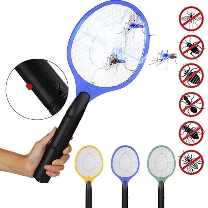Mosquito Racket Killer Electric Portable Fly Insect Bug Zapper Bat