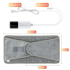 Electric Heating Pads for Cramps Winter Heater Mat For Office Sofa Beds Waist Back Warmer Blankets Camping 110V 220V Washable2026