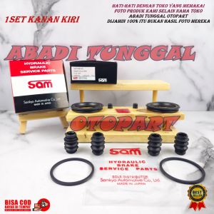 KIT REM CAKRAM DEPAN HONDA JAZZ LAMA CITY GD3 TAHUN 2003 SAMPAI 2008 KIRI KANAN 1SET SAM