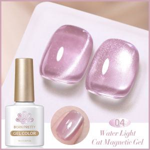 BORN PRETTY 15ml Cat Eye Sequin Gel Nail Art Polish Gel Nail Blue Insomniac Island Cat Eye Gel Polish Nail Art Vanish