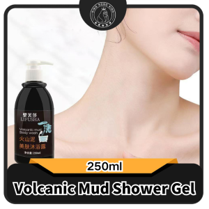 Volcanic Mud Beauty Shower Gel 250ml Long-lasting Fragrance Whitening Body Wash