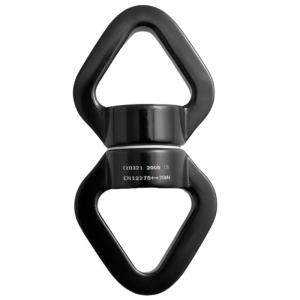 Tam giác quay 360 độ dây xoay kết nối cho đu dây võng tập yoga 30kn Hợp kim nhôm xoay xoay