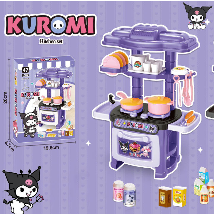 BUY TAKE Cartoon Mini Kitchen Set Toy Kid Play Cooking Toys