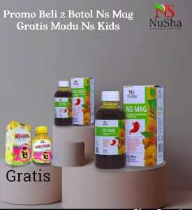 2 BOTOL Obat Herbal Asam Lambung NS MAG MADU ASAM LAMBUNG MADU MAAG MADU GERD MADU GANGGUAN LAMBUNG MADU PENCERNAAN 280GR