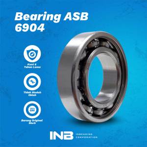 Laker Bearing 6904 ASB Leker Noken As Honda Beat Fi  Vario 125 Pcx INB Original ASB