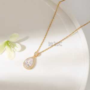 TRENDY KALUNG TITANIUM OVAL DIAMOND PERHIASAN ANTI KARAT&ANTI LUNTUR || Bandar Titanium ACC