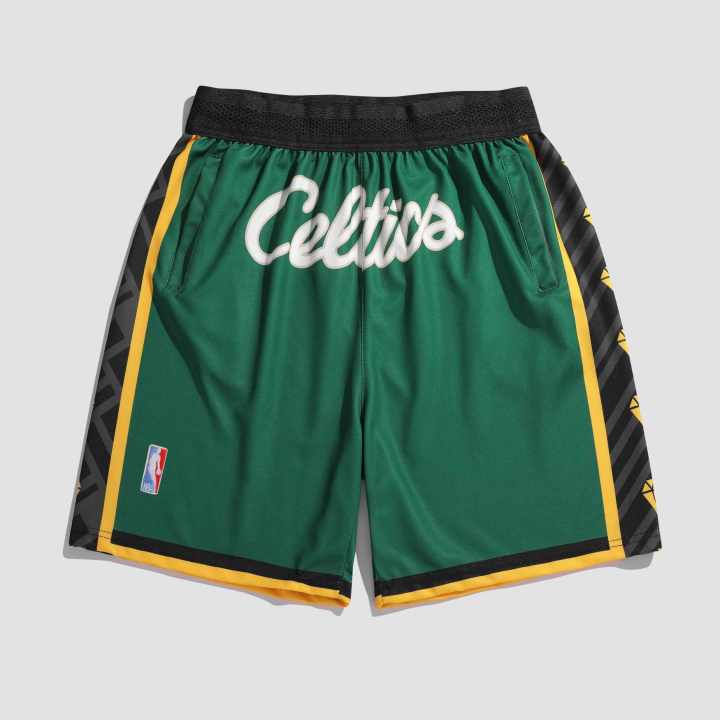 Boston celtics shop jersey shorts