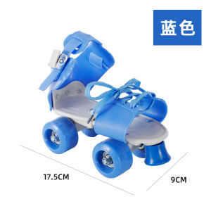 ＜107＞  Giày Trượt Patin Có Thể Điều Chỉnh Cho Trẻ Em Giày Trượt Patin Hai Hàng Giày Trượt Patin Bốn Bánh Đơn Giản Nhà Máy Cung Cấp Trực Tiếp Và Bán Buôn