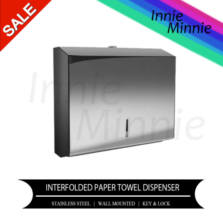 Stainless Steel Hand Towel Dispenser Large | Dispensers | Robert Scott - View #8