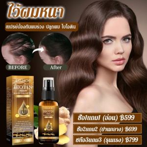 Biotin Hair Growth Spray Nourishes Hair Roots Strengthens and Prevents Hair Loss Biotin Hair Growth Spray Follicle Care and Hair Repair