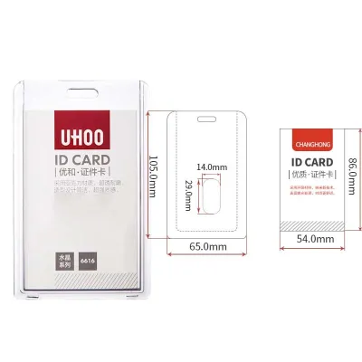 Acrylic Photocard Holder 3 inch Card Holder Keychain For Photos Holder Kpop ID Holder Idol Postcard Card Protective Case