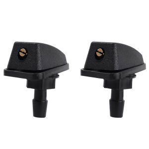 2 cái kính chắn gió phía trước xe gạt nước vòi phun Bộ dụng cụ phun vòi phun nước phổ quát