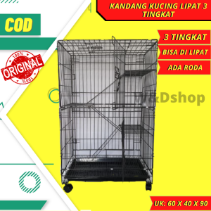Kandang kucing tingkat UkuranP: 60 L: 40 T: 90 Roda - kandang kucing tingkaat-kandang kucing murah-kandang kucing tingkat 3-rumah kucing-kandang kucing jumbo-kandang kucing harga murah-kandang kucing besar jumbo-kandang kucing harga m