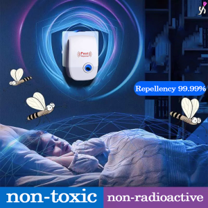Ultrasonic Electronic Anti Mosquito Rat Bug Pest Control Repeller Killer Pest Control Repeller Electric Wall Plug Ultrasonic Pest Repeller Electronic Plug-In Pest Control