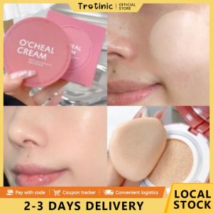 CHOWGOLI BB Air Cushion Liquid Foundation OCHEAL Waterproof Oil-Control Even Skin Tone Long Lasting Matte Light Natural Liquid Foundation For Women