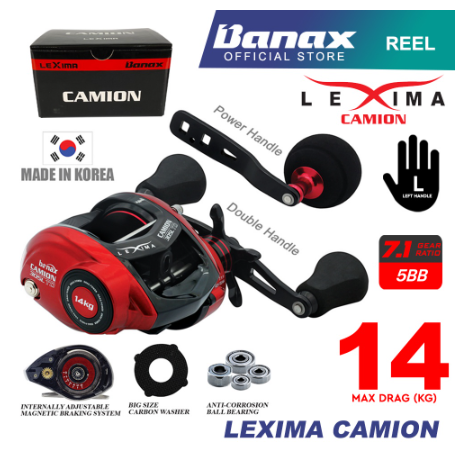 banax reel baitcasting Zest Tce Tackles Brake power 4 kg BANAX LJ200XL
