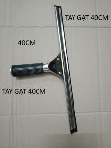 Tay gạt kínhcào nước inox 304 cao cấp cán bọc silicon lưỡi cao su siêu bềnlắp đươc dụng cụ có sẵn để thao tác trên cao