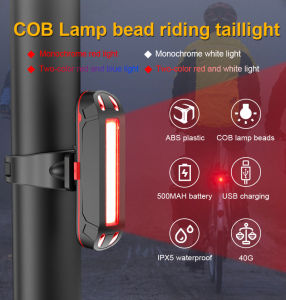 X-Tiger Bike Rear Light Super Bright Led Bicycle Light USB Rechargeable Bicycle Taillight Seatpost Fork Light Safety Warning