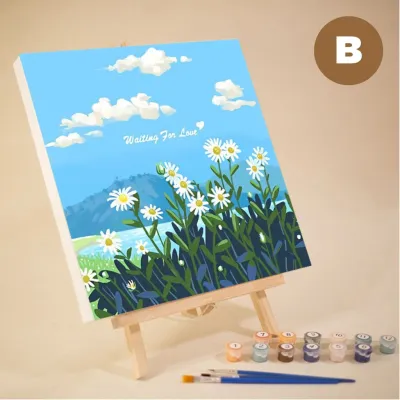 Painting By Numbers Kits Landscape Modern Drawing Coloring By Numbers Acrylic Paint For Home Decor DIY Arts Crafts