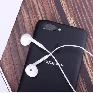 OPPO Original R11 3.5mm Half In-Ear EARPHONE for all Android Phones with Remote and Built-in Mic