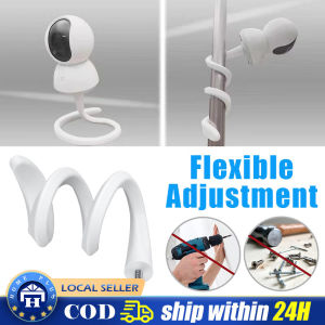 CCTV Holder Universal Camera Holder Rack No Drilling Universal Flexible Baby Monitor Holder Baby Monitor Mount Camera Shelf