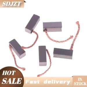 SDJZT 5pcs Carbon bàn chải cho ô tô nóng Blower Fan Air-Blower điện động cơ bàn chải thay thế (8x8x20mm)