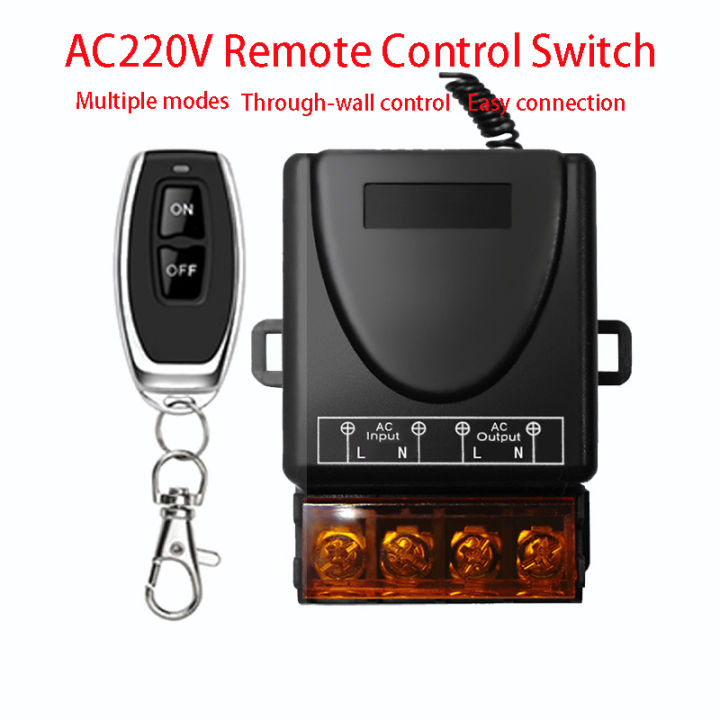 433MHz AC 110V 220V Wireless RF Remote Control Switch 1CH Relay ...