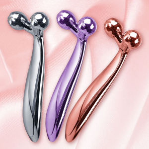Suolaer 3d massager roller v-shaped beauty body slimming massage face lifting tool shap y face lifting care roller full