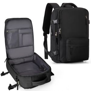 SG（Ready Stock)Travel Backpack Large waterproof Oxford cloth suitable for business travel  -Large Travel Backpack with USB port 16inch Laptop Bag